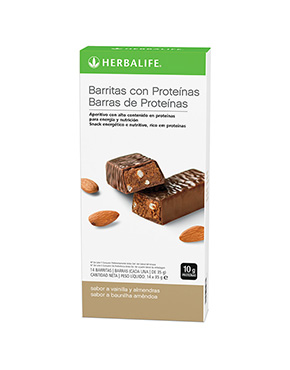 Barritas con proteina